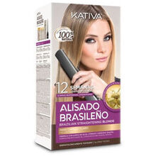 Kativa - Brazilian Straightening Blonde Kit - keratin hair straightening kit - 225ml  Kativa - Nutra Best Bulgaria