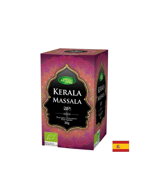 Чай Керала Масала Био - Kerala Masala, 20 филтърни пакетчета  Herbes del Molí - Nutra Best Bulgaria