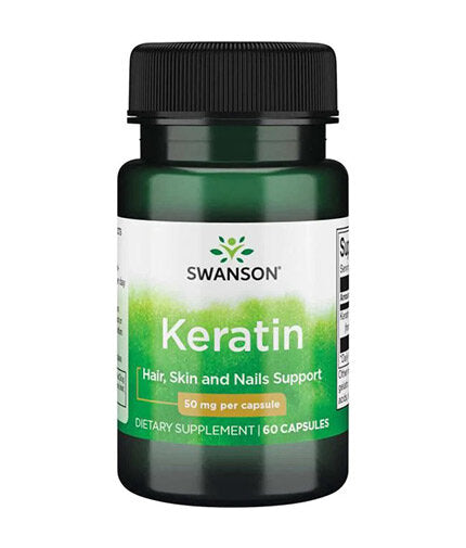 Keratin - 60 капсули  Swanson - Nutra Best Bulgaria