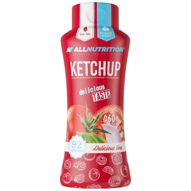 Ketchup Sauce | Low Calorie - 460 мл  AllNutrition - Nutra Best Bulgaria