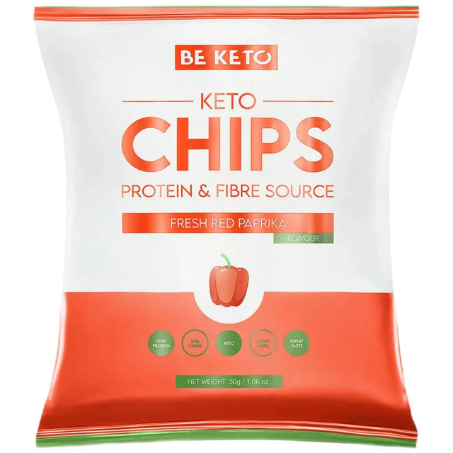 Keto Chips | Fresh Red Paprika - 30 грама - Nutra Best