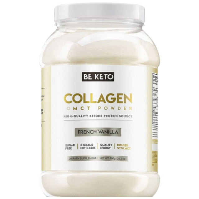 Keto Collagen + MCT Powder - 800 грама  BeKeto™ - Nutra Best Bulgaria