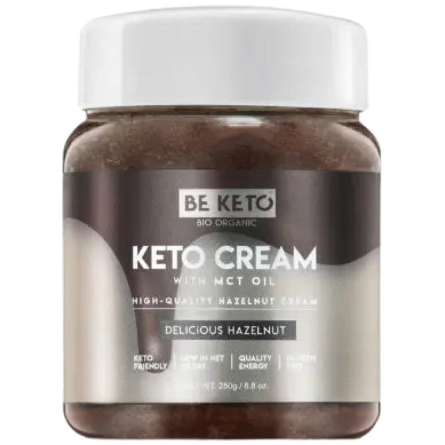 Keto Cream | Hazelnut + MCT - 250 грама  BeKeto™ - Nutra Best Bulgaria