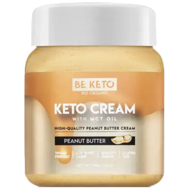 Keto Cream | Peanut Butter + MCT - 250 грама  BeKeto™ - Nutra Best Bulgaria