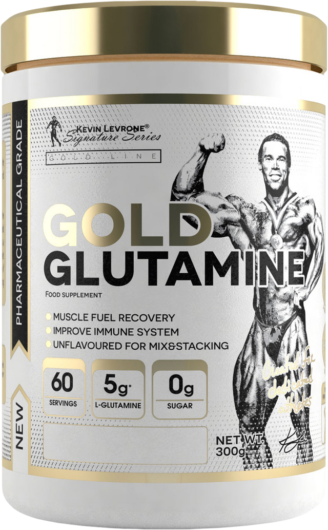 Kevin Levrone Gold Line / Gold Glutamine [300 грама, 60 Дози]  Kevin Levrone - Nutra Best Bulgaria