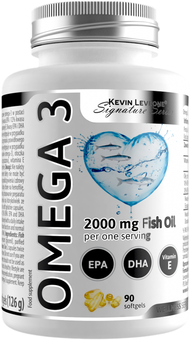 Kevin Levrone Omega 3 / Fish Oil [90 Гел капсули, 45 Дози]  Kevin Levrone - Nutra Best Bulgaria
