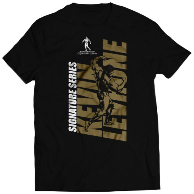 Kevin Levrone T-Shirt | Black-Gold  Kevin Levrone - Nutra Best Bulgaria
