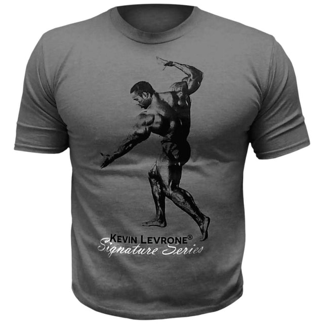 Kevine Levrone T-Shirt / Dark Grey  Kevin Levrone - Nutra Best Bulgaria