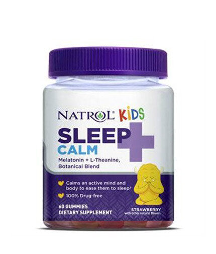 Kids Sleep+ Calm / 60 Gummies  Natrol - Nutra Best Bulgaria