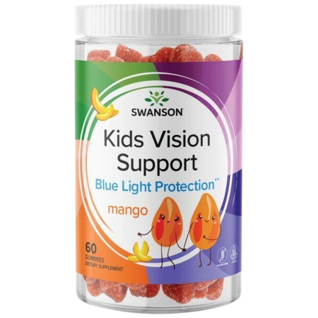 Kids Vision Support | Mango - 60 Дъвчащи таблетки  Swanson - Nutra Best Bulgaria
