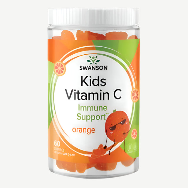 Kids Vitamin C Gummies - 60 желирани бонбони  Swanson - Nutra Best Bulgaria