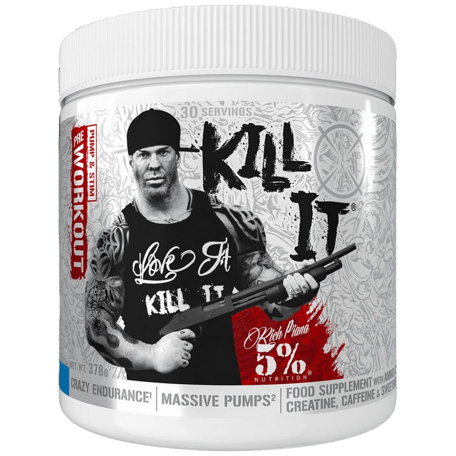 Kill It | Legendary Pre-Workout - 354 грама  Rich Piana 5% Nutrition - Nutra Best Bulgaria