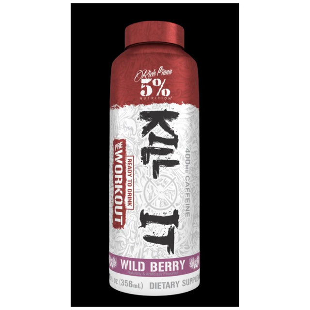 Kill It | Ready to Drink Pre-Workout - 356 мл  Rich Piana 5% Nutrition - Nutra Best Bulgaria