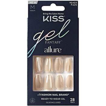 Kiss My Face - Gel Fantasy Allure MoonBeam Nails - gel nails ( 28 pcs )  Kiss My Face - Nutra Best Bulgaria