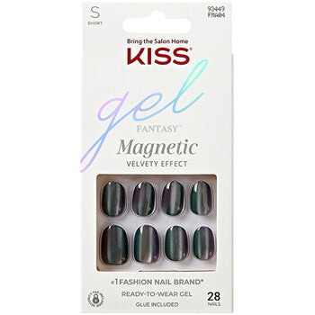 Kiss My Face - Gel Fantasy Magnetic Nails - Gelové nehty ( 28 ks )  Kiss My Face - Nutra Best Bulgaria