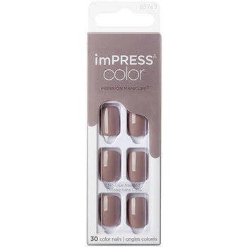 Kiss My Face - ImPRESS Color Taupe Prize Nails 30 pcs - Feel You