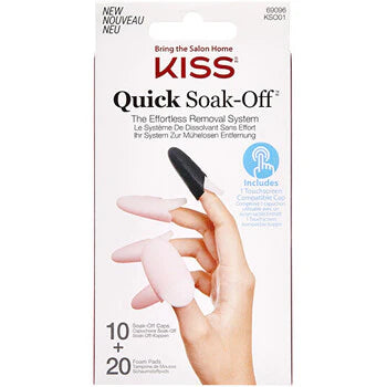Kiss My Face - Soak Off Remover Caps ( 20 pcs )  Kiss My Face - Nutra Best Bulgaria