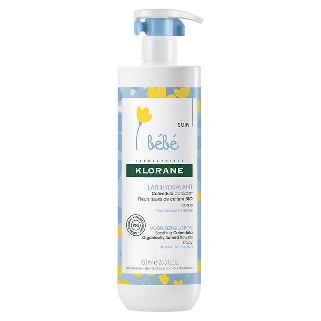 Klorane, Bebe, Calendula, Moisturising, Body Milk, 750 ml  Klorane - Nutra Best Bulgaria