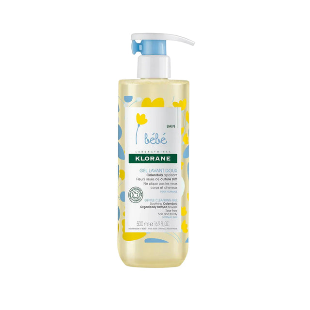 Klorane - Gentle Cleansing Gel Bébé- Gentle cleansing gel for children from birth - 500ml  Klorane - Nutra Best Bulgaria