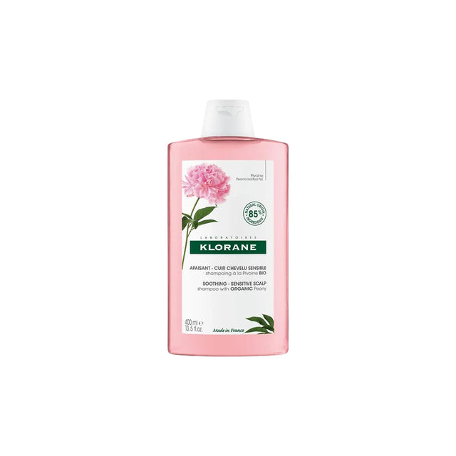Klorane - Soothing & Irritating Shampoo With Peony - Soothing shampoo for sensitive peony scalp - 400ml  Klorane - Nutra Best Bulgaria