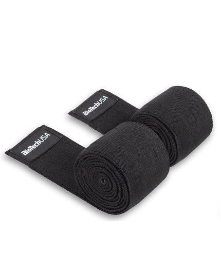 Knee Wraps / 200 cm / Black  BioTech USA - Nutra Best Bulgaria