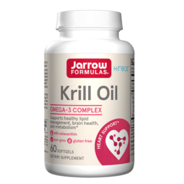 Krill Oil 1200mg - Масло от Крил 60 меки капсули  Jarrow Formulas - Nutra Best Bulgaria