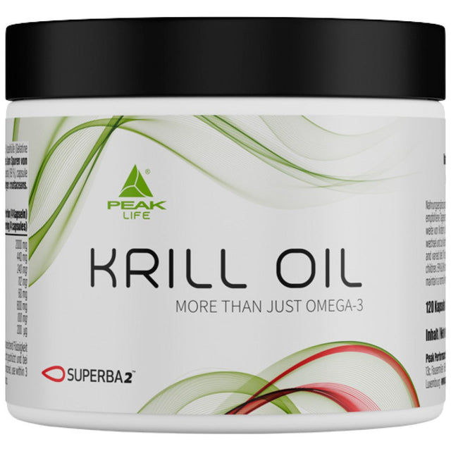 Krill Oil 500 mg as SUPERBA 2™ - 120 капсули  PEAK - Nutra Best Bulgaria