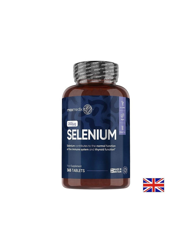Щитовидна жлеза Селен (L-селенометионин) 200 µg х 365 таблетки  WeightWorld - Nutra Best Bulgaria