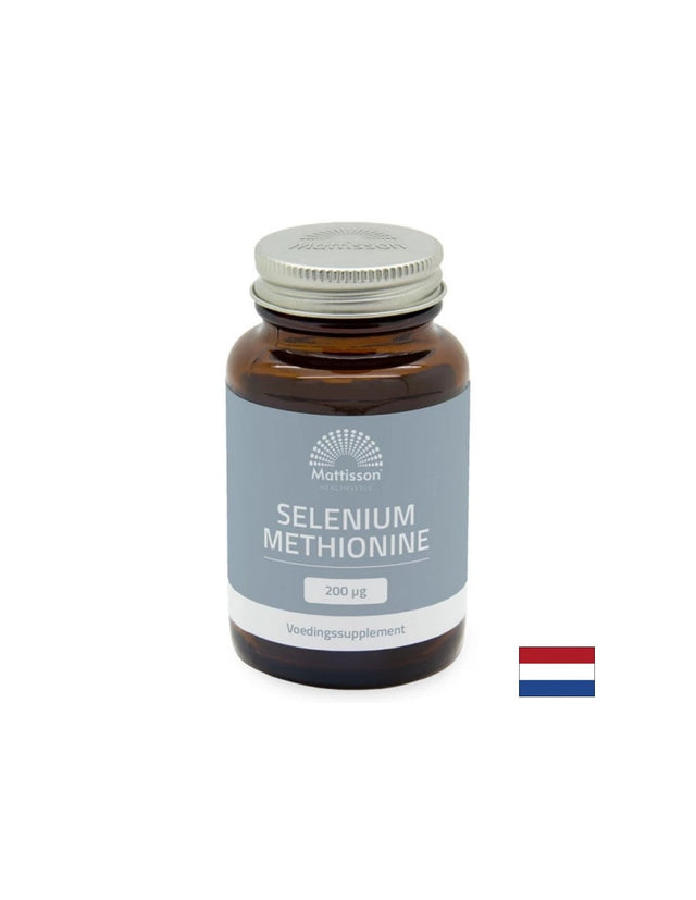 Щитовидна жлеза - Селен (L-Селенометионин), 200 µg х 90 капсули  Mattisson Healthstyle - Nutra Best Bulgaria