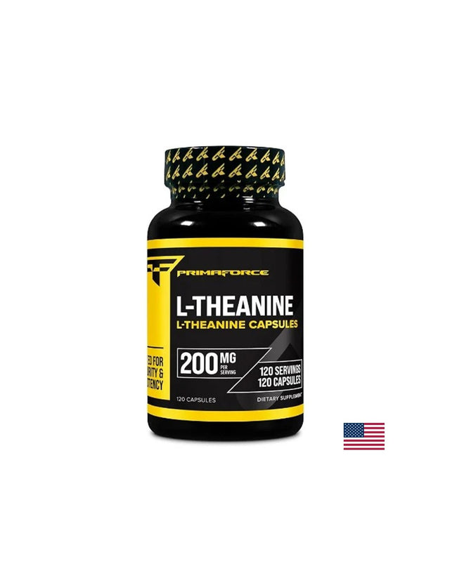 Стрес и безсъние - L-Теанин, 200 mg х 120 капсули  Nutricost - Nutra Best Bulgaria
