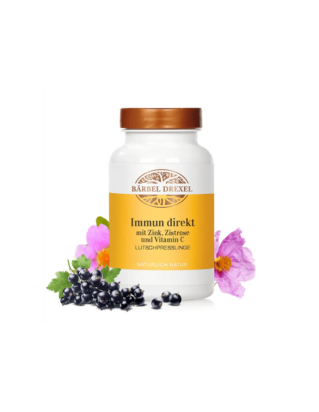 Възпалено гърло и кашлица - Цинк, цистус, витамин С и L-хистидин, 360 таблетки за смучене Bärbel Drexel - Nutra Best