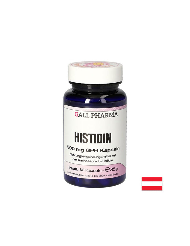 Имунитет - L-Хистидин, 500 mg х 60 капсули  Gall Pharma - Nutra Best Bulgaria