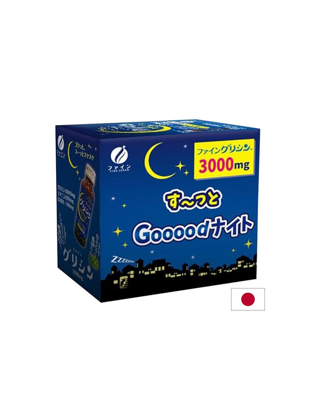 Глицин, L-теанин и ГАБА - За дълбок и спокоен сън, 6 флакона х 50 ml  Fine Japan - Nutra Best Bulgaria