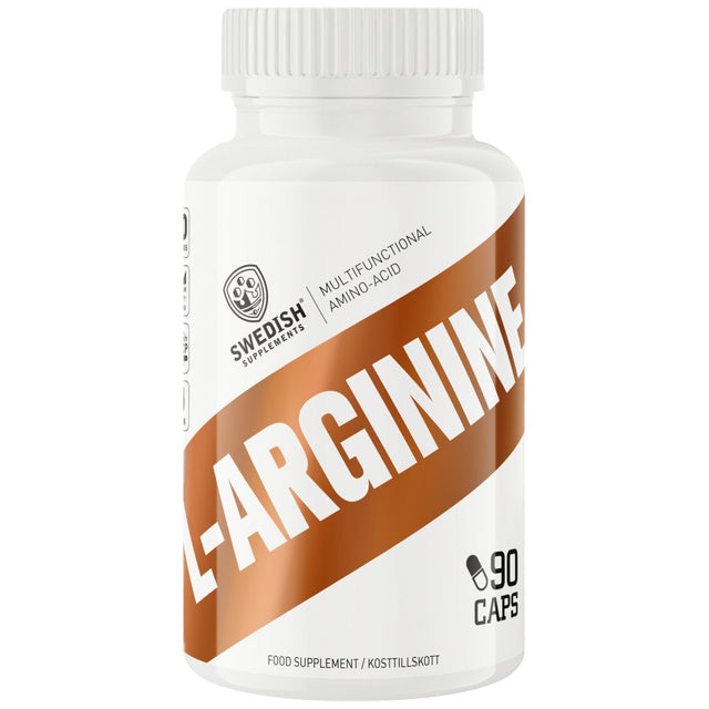 L-Arginine 500 mg - 90 капсули  Swedish Supplements - Nutra Best Bulgaria