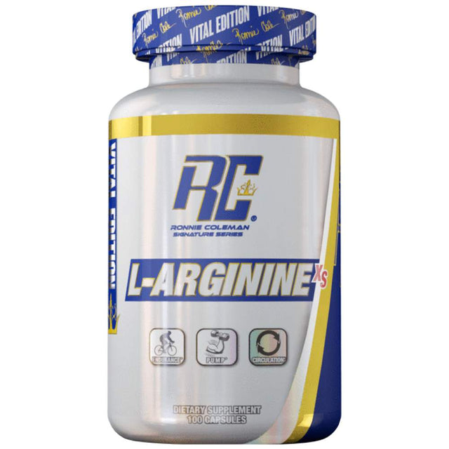 L-Arginine XS - 100 капсули  Ronnie Coleman - Nutra Best Bulgaria