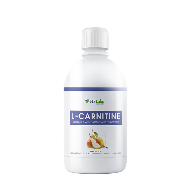 L-CARNITINE 3000 - WITH CAFFEINE AND CHROMIUM - 500 ml  HS LABS - Nutra Best Bulgaria