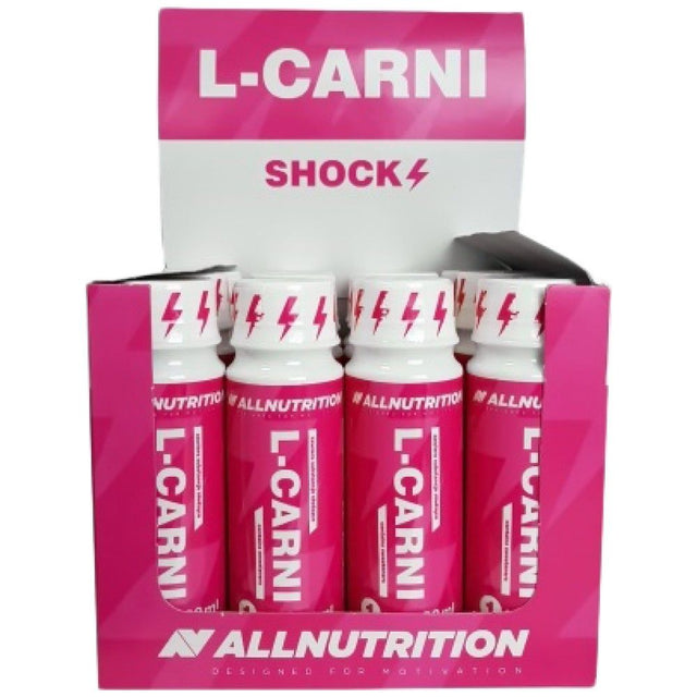 L-Carni Shock - 12 x 80 мл  AllNutrition - Nutra Best Bulgaria