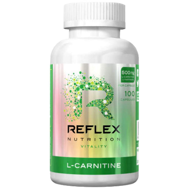 L-Carnitine 100 капсули  Reflex - Nutra Best Bulgaria