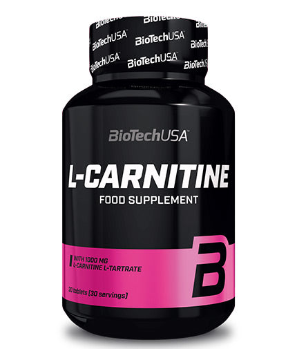 L-Carnitine 1000 mg / 30 Tabs  BioTech USA - Nutra Best Bulgaria