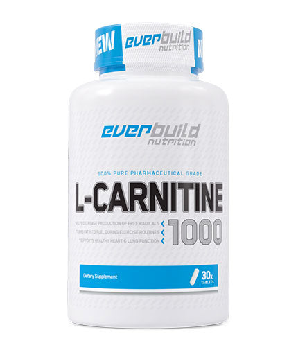 L-Carnitine 1000 mg / 30 Tabs  EVERBUILD - Nutra Best Bulgaria