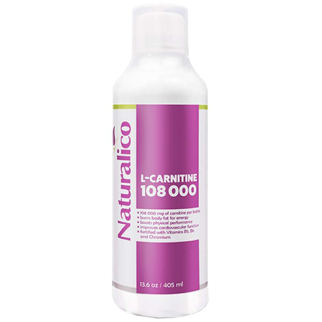L-Carnitine 108 000 - 405 мл  Naturalico - Nutra Best Bulgaria