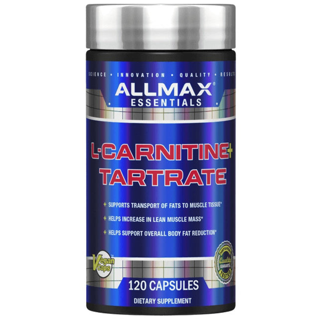 L-Carnitine - 120 капсули  AllMax Nutrition - Nutra Best Bulgaria