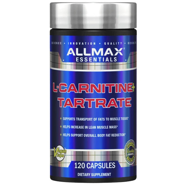 L-Carnitine - 120 капсули  AllMax Nutrition - Nutra Best Bulgaria