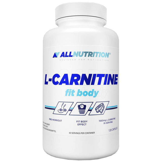 L-Carnitine - 120 капсули  AllNutrition - Nutra Best Bulgaria