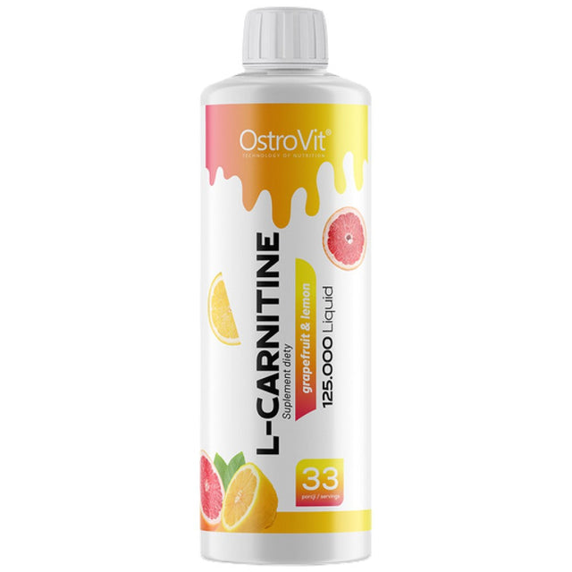 L-Carnitine 125.000 Tartrate Liquid 500 мл  OstroVit - Nutra Best Bulgaria