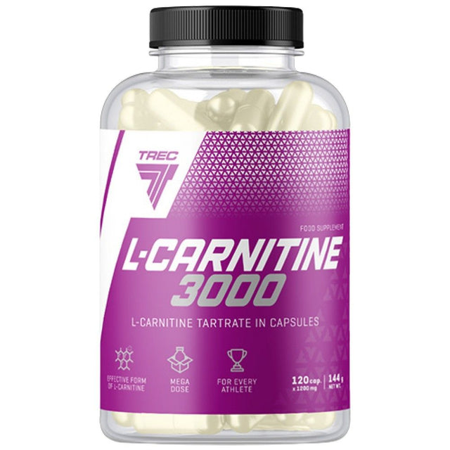 L-Carnitine 3000 Caps - 60 капсули  Trec Nutrition - Nutra Best Bulgaria