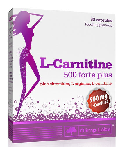L-Carnitine 500 Forte Plus 60 Caps.  OLIMP - Nutra Best Bulgaria