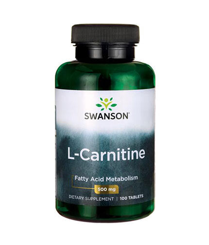 L-Carnitine 500 mg - 100 Таблетки  Swanson - Nutra Best Bulgaria
