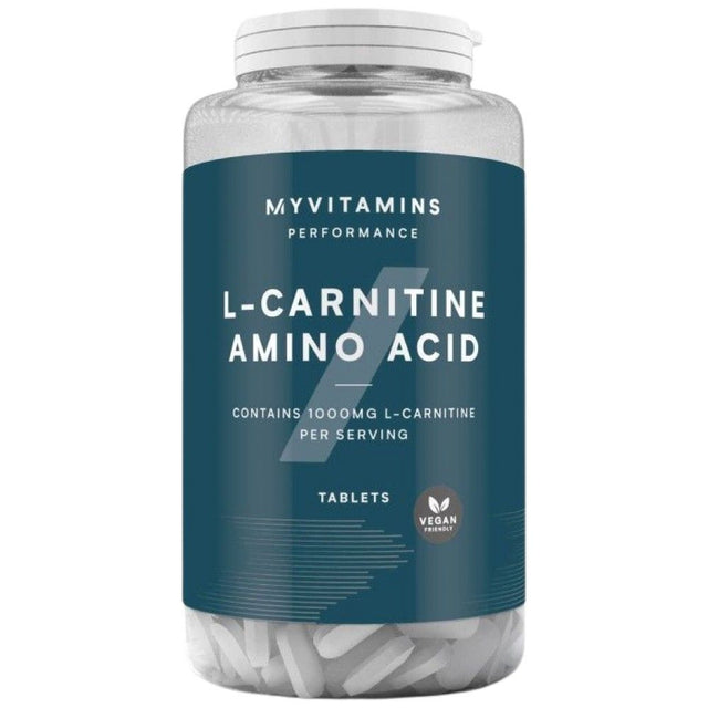 L-Carnitine Amino Acid - 180 Таблетки  MyProtein - Nutra Best Bulgaria