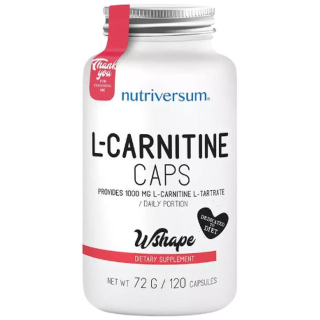 L-Carnitine Capsule for Women - 60 капсули  Nutriversum - Nutra Best Bulgaria